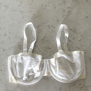 White CUUP Balconette Bra